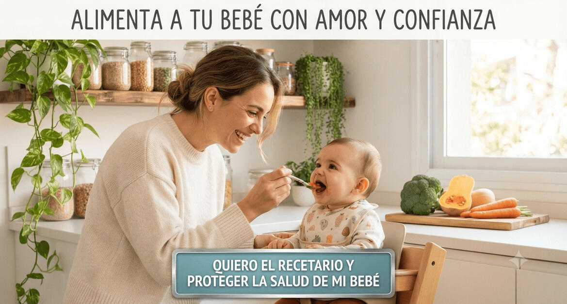 Recetario para bebés de 6 a 24 meses Alimentación complementaria y recetas saludables para bebés