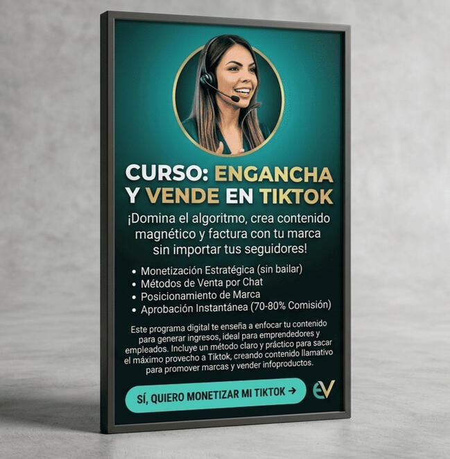 ¡Domina el algoritmo, crea contenido magnético y factura con tu marca sin importar tus seguidores!