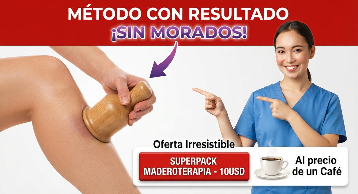 APRENDE MADEROTERAPIA DESDE CERO A EXPERTA